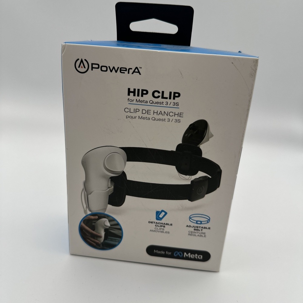 PowerA Hip Clip for Meta Quest 3 / 3S VR Controllers‎ New